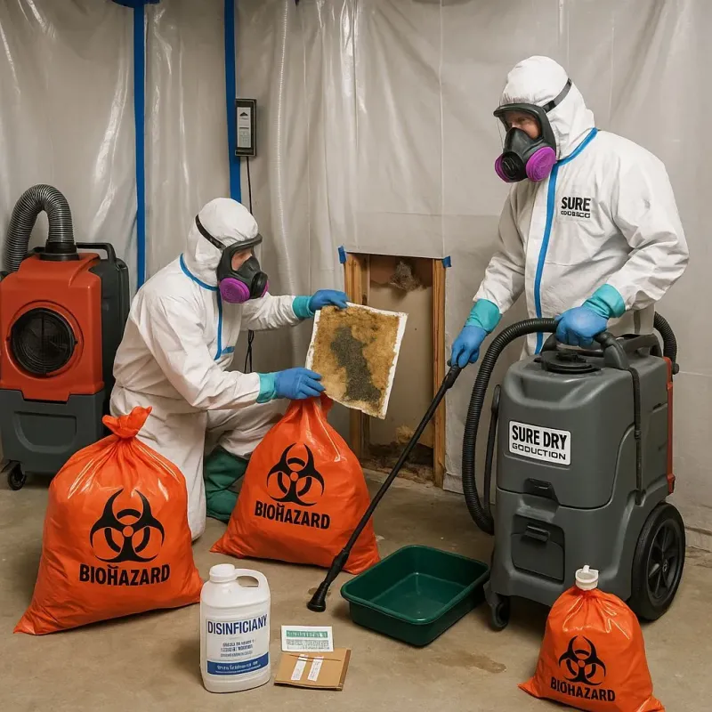 Contaminated Water Handling Protocols process in Deerfield, IL