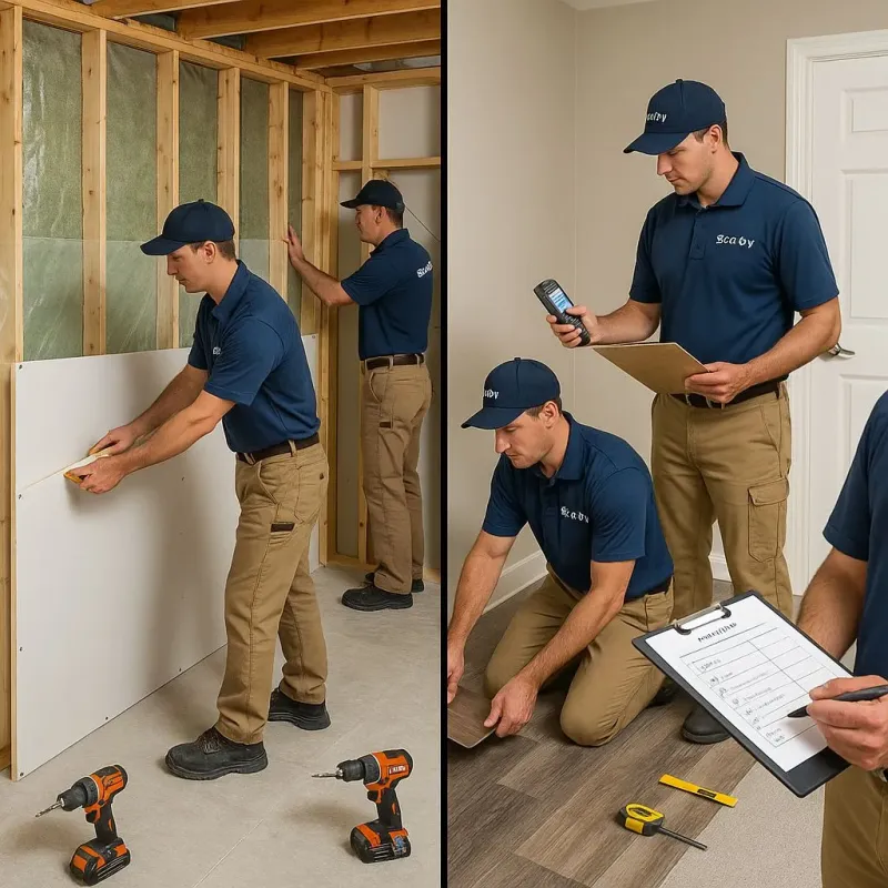 Repairs and Reconstruction process in Deerfield, IL