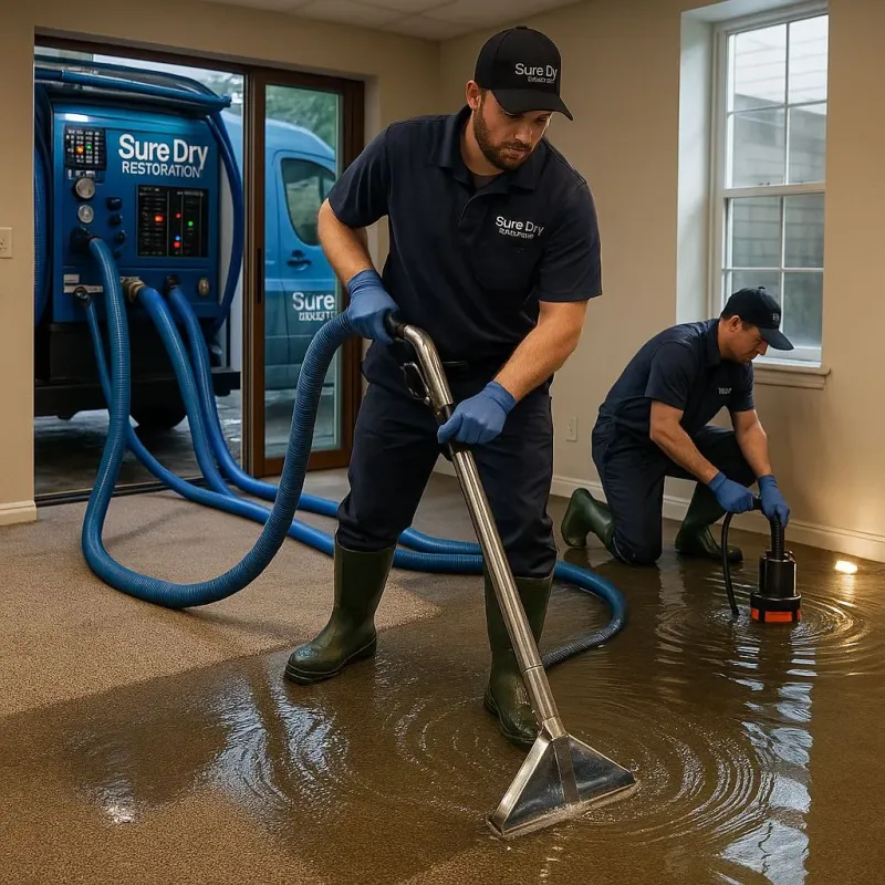 Water Extraction and Removal process in Deerfield, IL